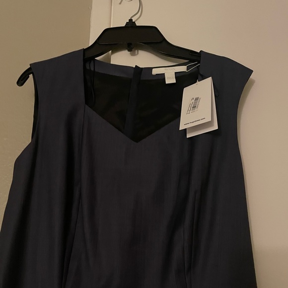 NWT Hugo Boss Navy Blue Sheath Dress Suit 💼 - Picture 9 of 14